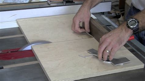 sheet metal table saw|cutting aluminum on table saw.